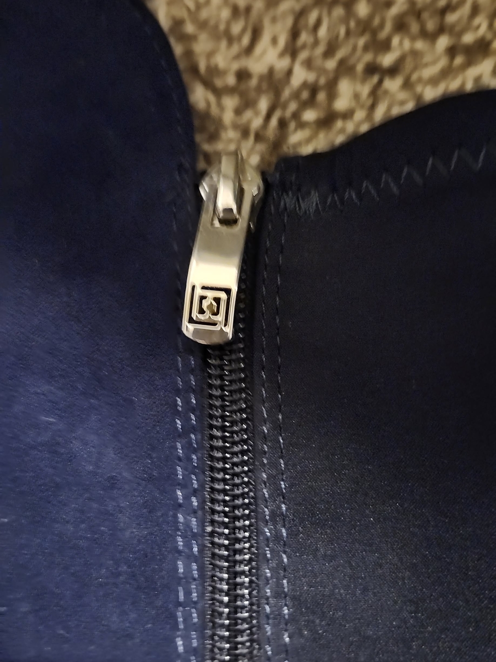Liz Claiborne all Navy Suede Knee Boots - Picture 3 of 6
